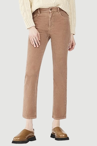 Джинсы Patti Straight in Teddy Taupe