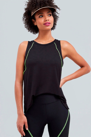 Топ Neon Piping Green Топ Neon Piping Green