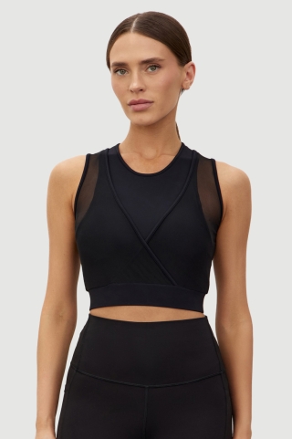 Топ Double Lines SS Black