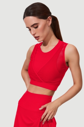 Топ Double Lines SS Red