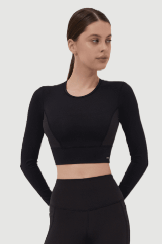 Лонгслив Delia Black Matte Лонгслив Delia Black Matte