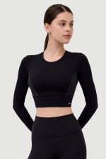 Лонгслив Delia Black Matte