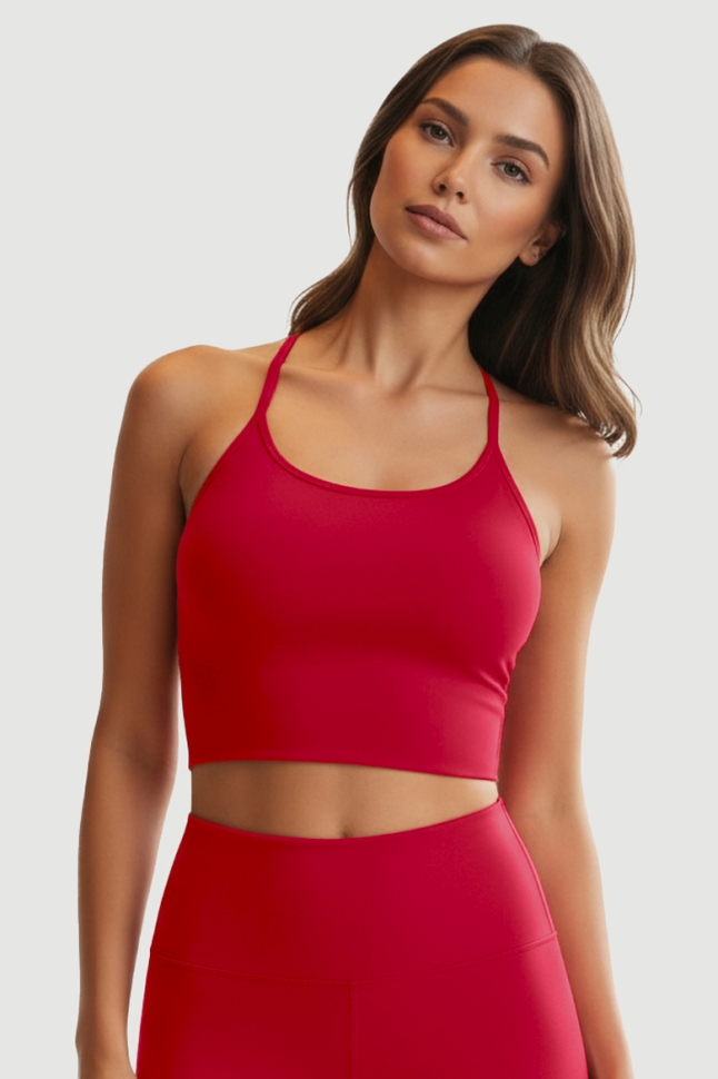 Топ Racerback Red