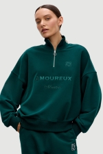 Олимпийка Amoureux Dark Green