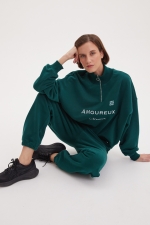 Джогеры Amoureux Dark Green Джогеры Amoureux Dark Green