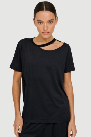 Футболка S.Loren Peach Black Футболка S.Loren Peach Black