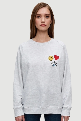 Толстовка Lucky Charm Grey