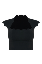 Топ Rise Above Scallop Black Топ Rise Above Scallop Black