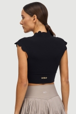 Топ Rise Above Scallop Black Топ Rise Above Scallop Black