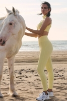 Легинсы V-waist Yoga Lemon