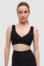 Топ Neckline Black