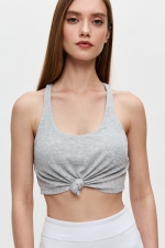 Топ Knot Athletic Heather Grey Топ Knot Athletic Heather Grey