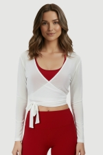 Лонгслив Ballet Sheer Cream