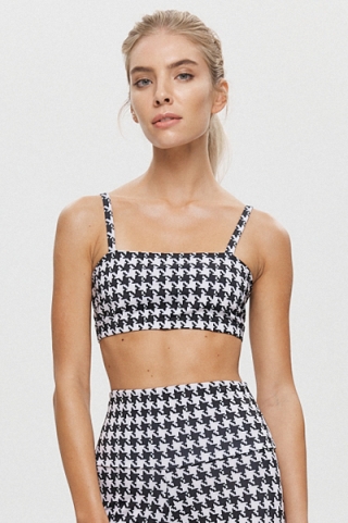 Топ Bali Bandeau Houndstooth Топ Bali Bandeau Houndstooth