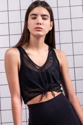 Кроп-топ Mesh Regards