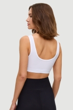 Топ Neckline White Топ Neckline White