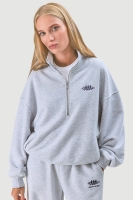 Джемпер Zip Athletic Grey